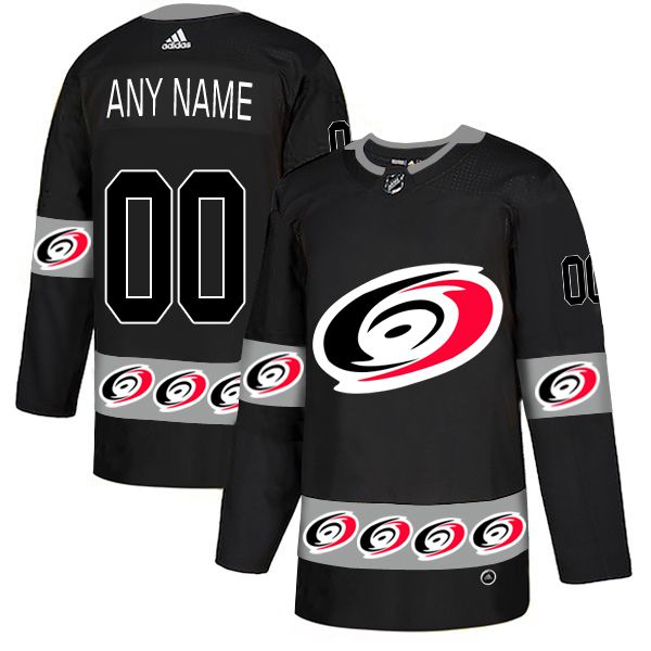 Men Carolina Hurricanes #00 Any name Black Adidas Fashion NHL Jersey->carolina hurricanes->NHL Jersey